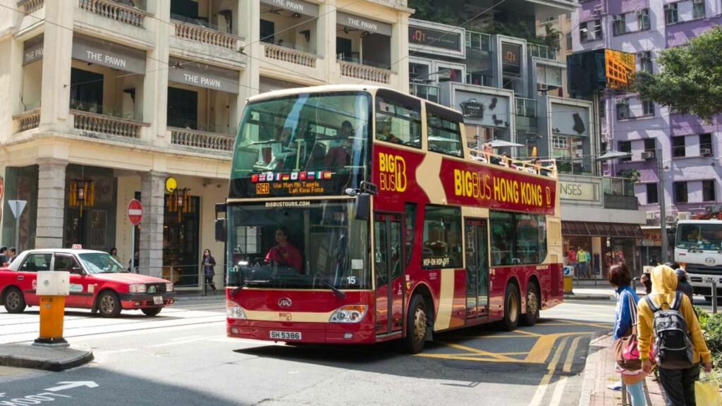 香港BIG BUS TOUR 香港觀光巴士