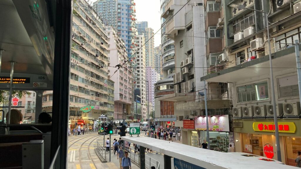 홍콩 교통 홍콩 트램 홍콩 아일랜드 투어