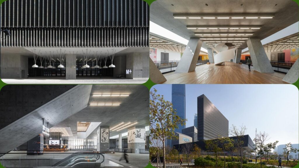 香港の観光スポット 西九龍文化地区 M+ 視覚文化博物館