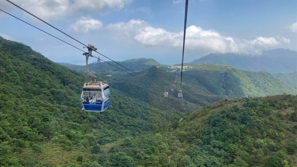 กระเช้านองปิง 360 ชมวิวระหว่างทาง
