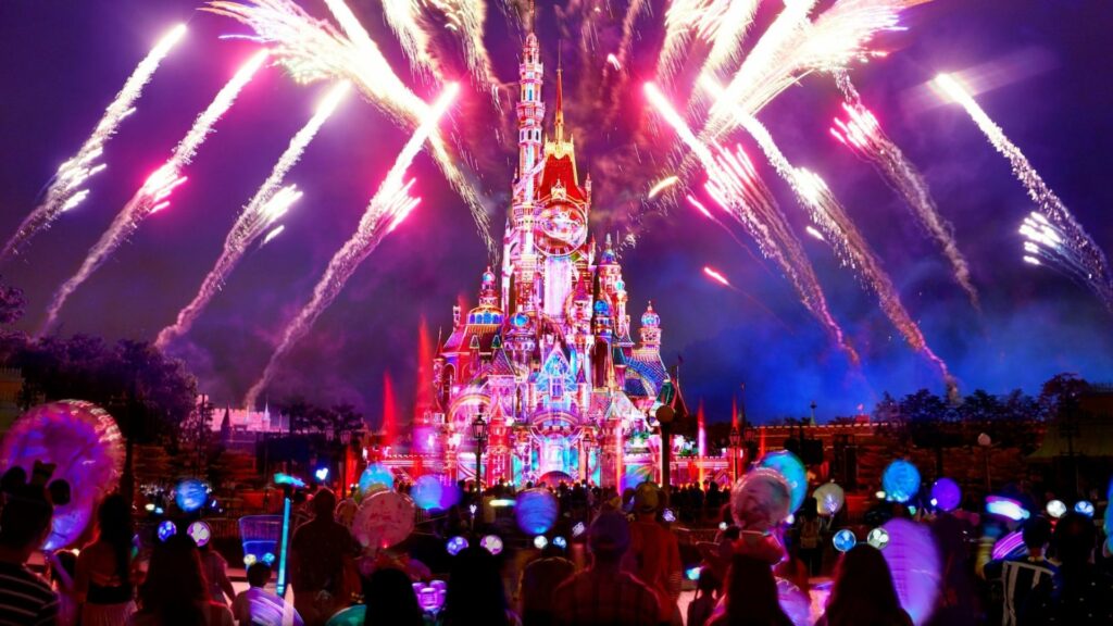 Hong Kong Disneyland-Fireworks Display