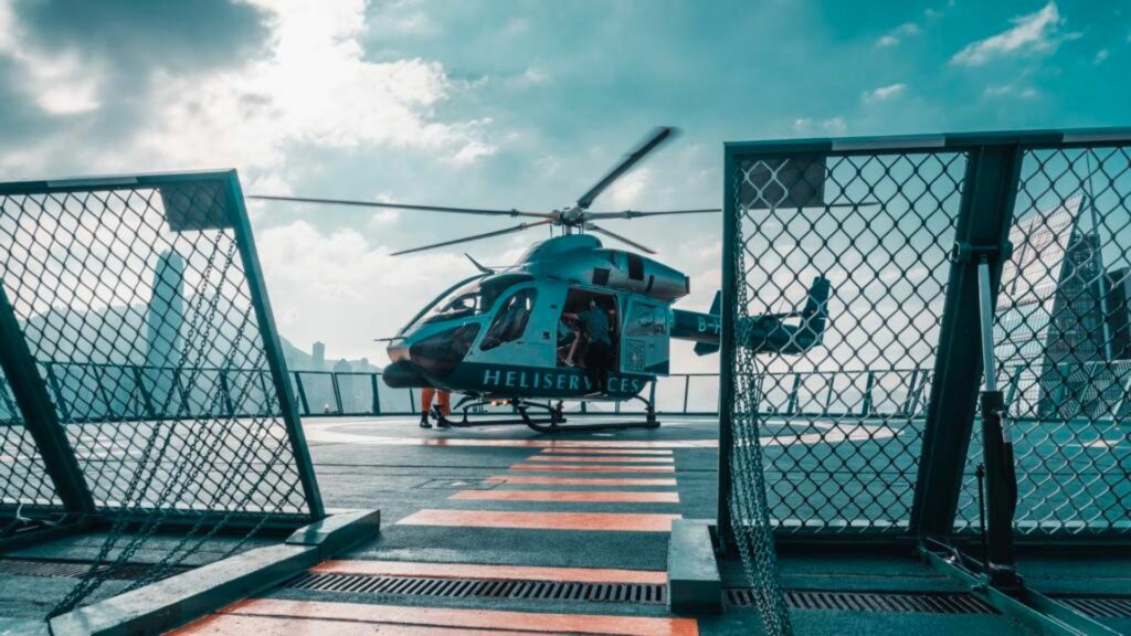 홍콩 헬리콥터 가이드 서비스