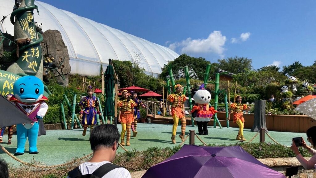 โอเชี่ยนปาร์คฮ่องกง-โชว์