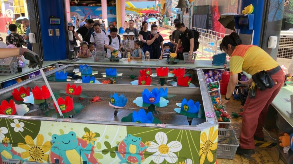 香港海洋公園-高峰樂園-攤位遊戲