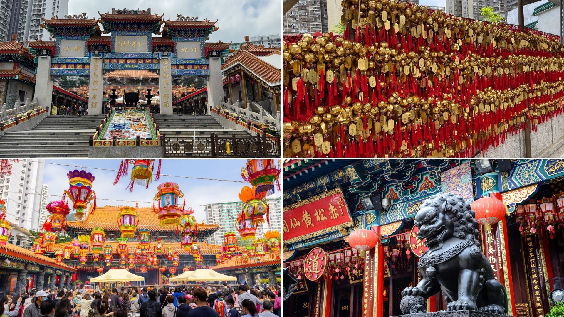 黄大仙祠（ウォンタイシン寺）での占い