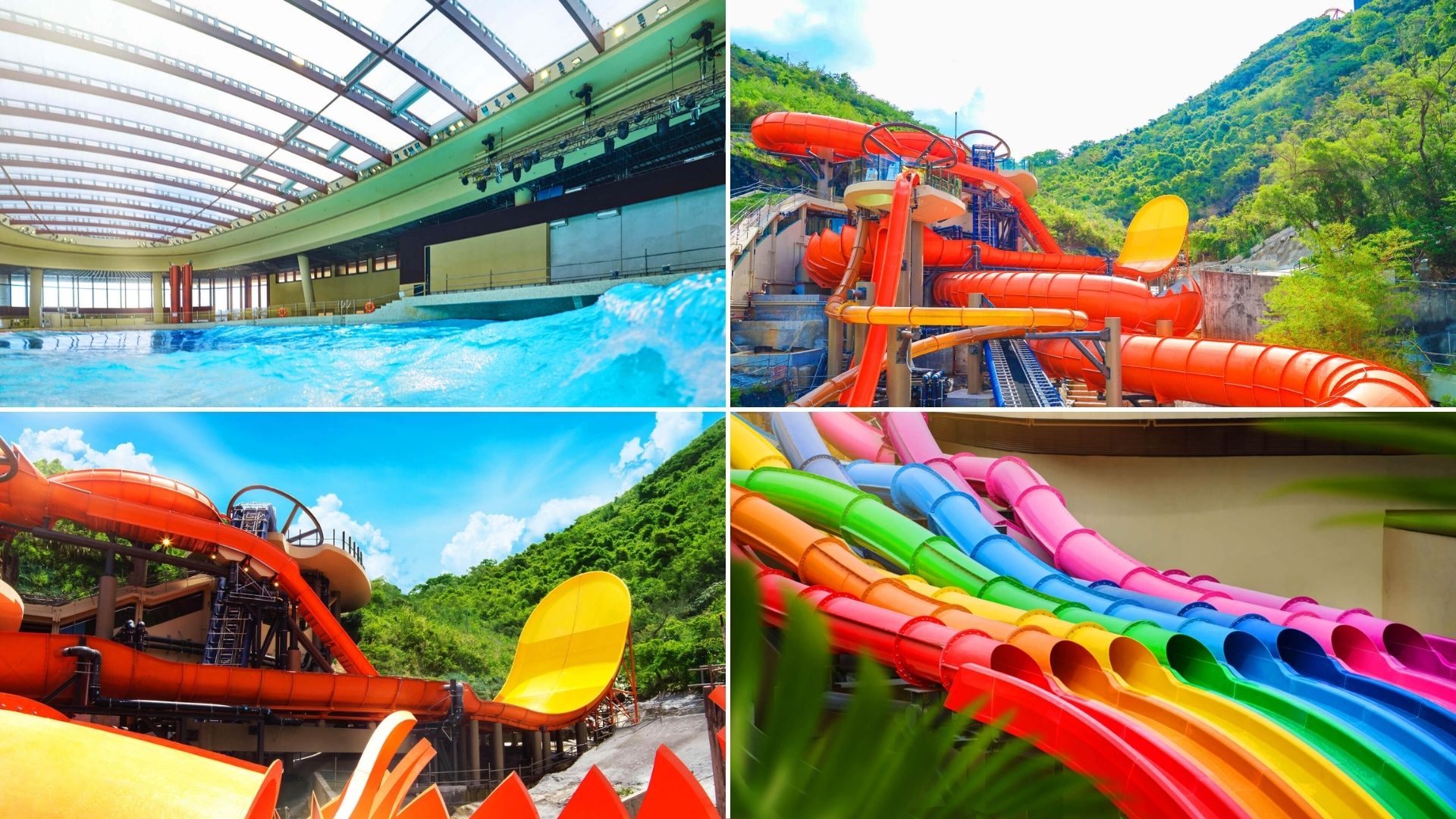 香港スポット:ウォーターワールド・オーシャンパーク（海洋公園水上樂園）
