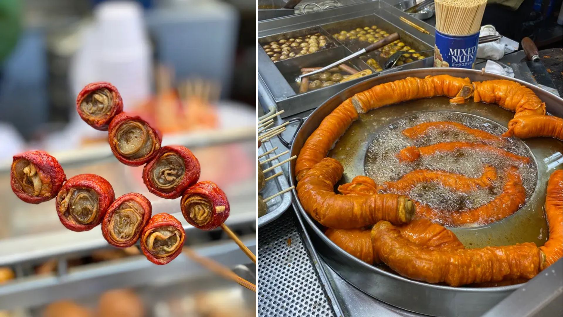 香港街頭小食:炸大腸